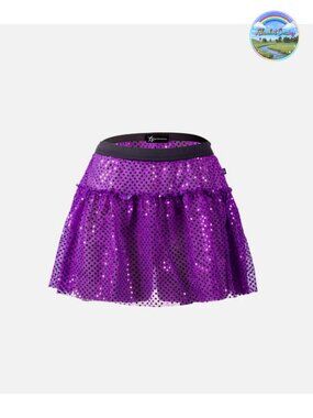 Sparkle Running Skirt Sequin Tutu Costume Skirt for Races Running